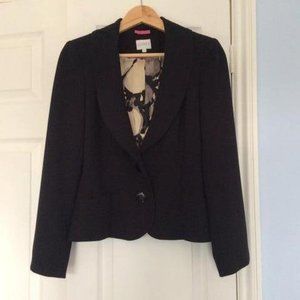 Used Ladies Kaliko Black Jacket Sz 12